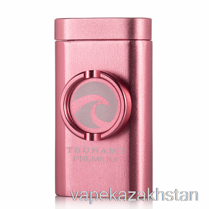 Vape Disposable Tsunami Dugout and Grinder Pink